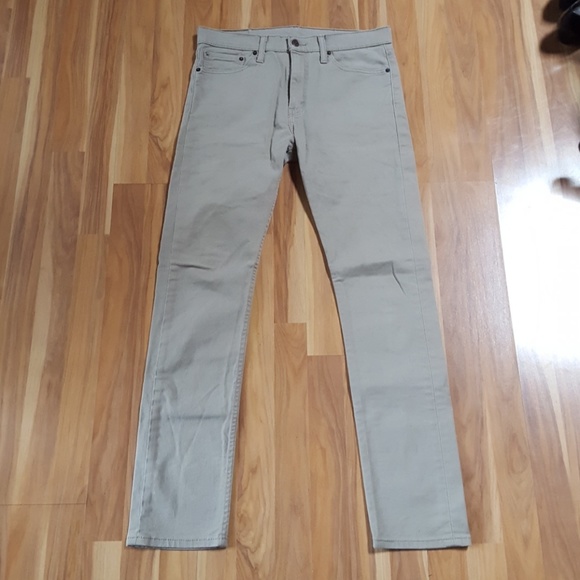 *SOLD* Levi's 510 Khaki Jeans Mens 32x34 - Picture 1 of 3